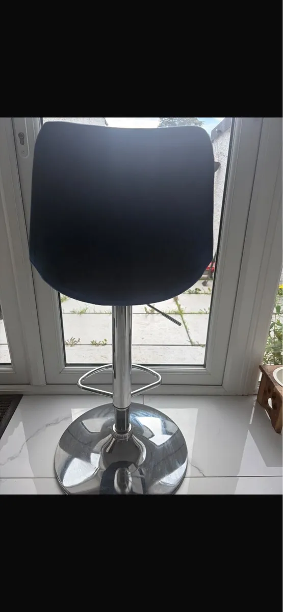 Kitchen stools Navy adjustable height X2 - Image 2