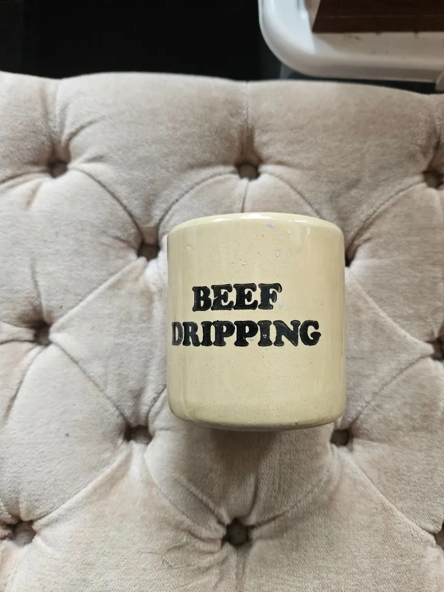 Vintage Retro Beef Dripping Pot - Image 1