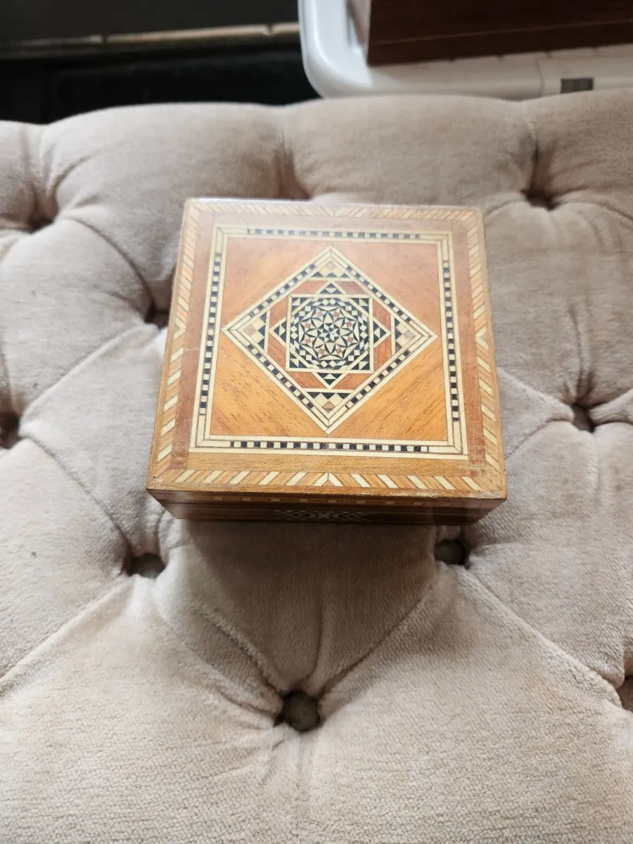 Vintage Wooden Box - Image 1