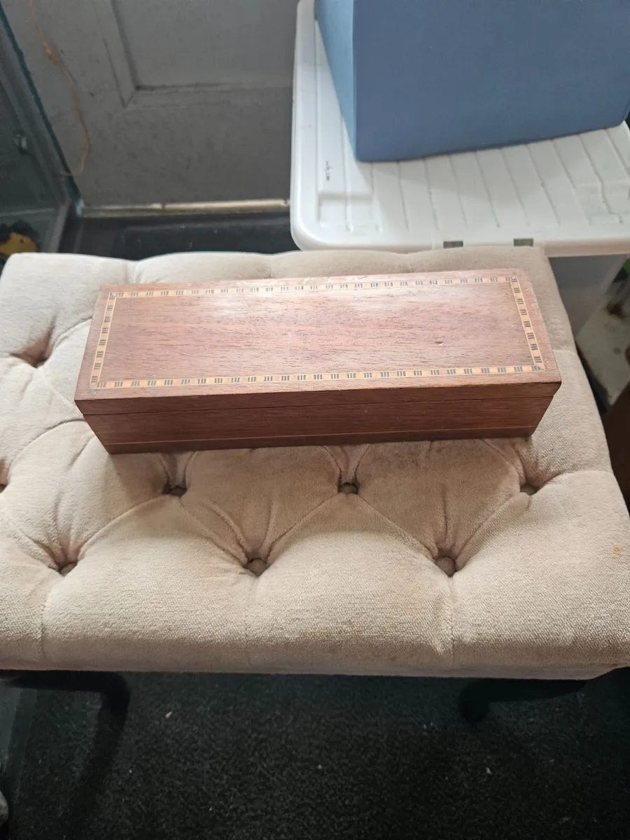 Vintage Wooden Box - Image 1