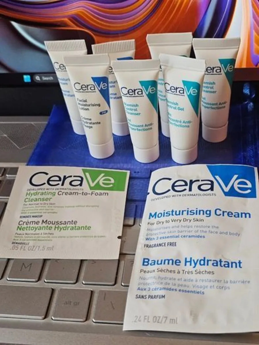 CeraV Facial Cream Samples 37mls NEW