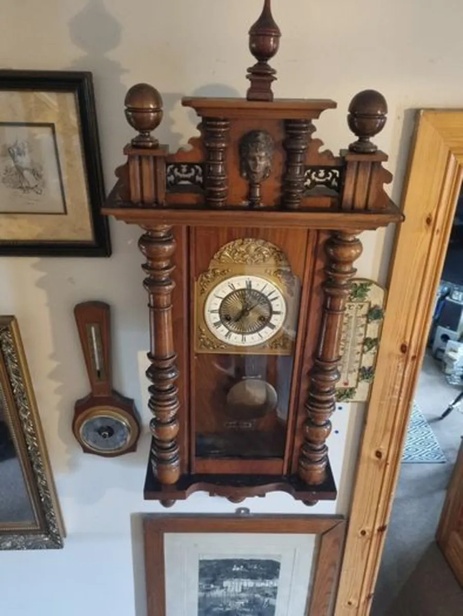 Gustav Becker - German wall clock - Image 2