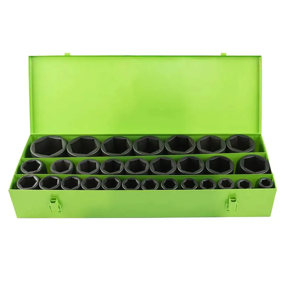 29PC 3/4″ DRIVE 6-POINT DEEP IMPACT SOCKET SET - Image 1