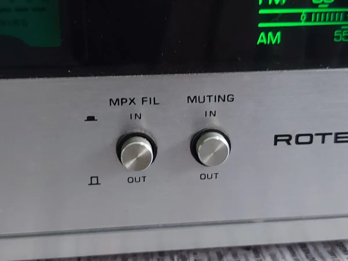 ROTEL AM-FM Stereo Tuner Model RT-322, - Image 3