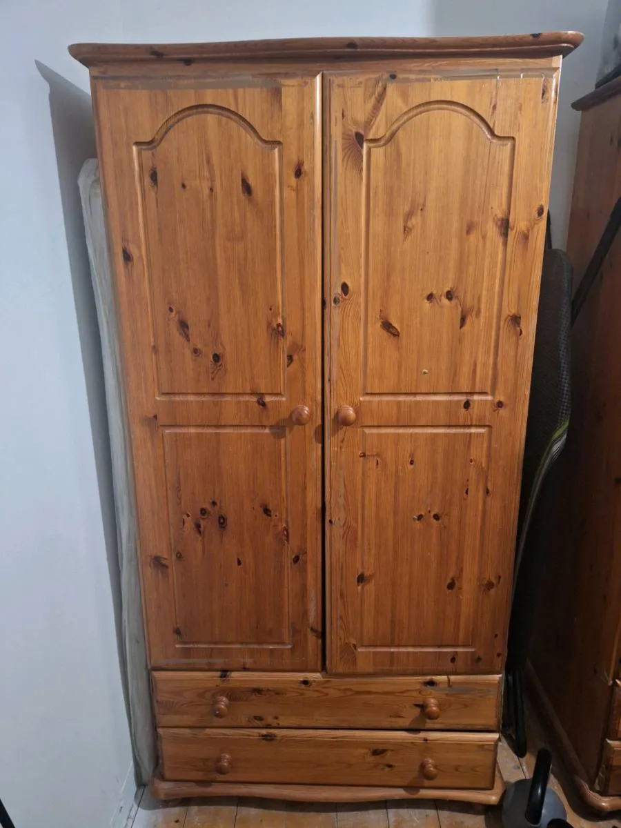 Pine wardrobe - Image 1