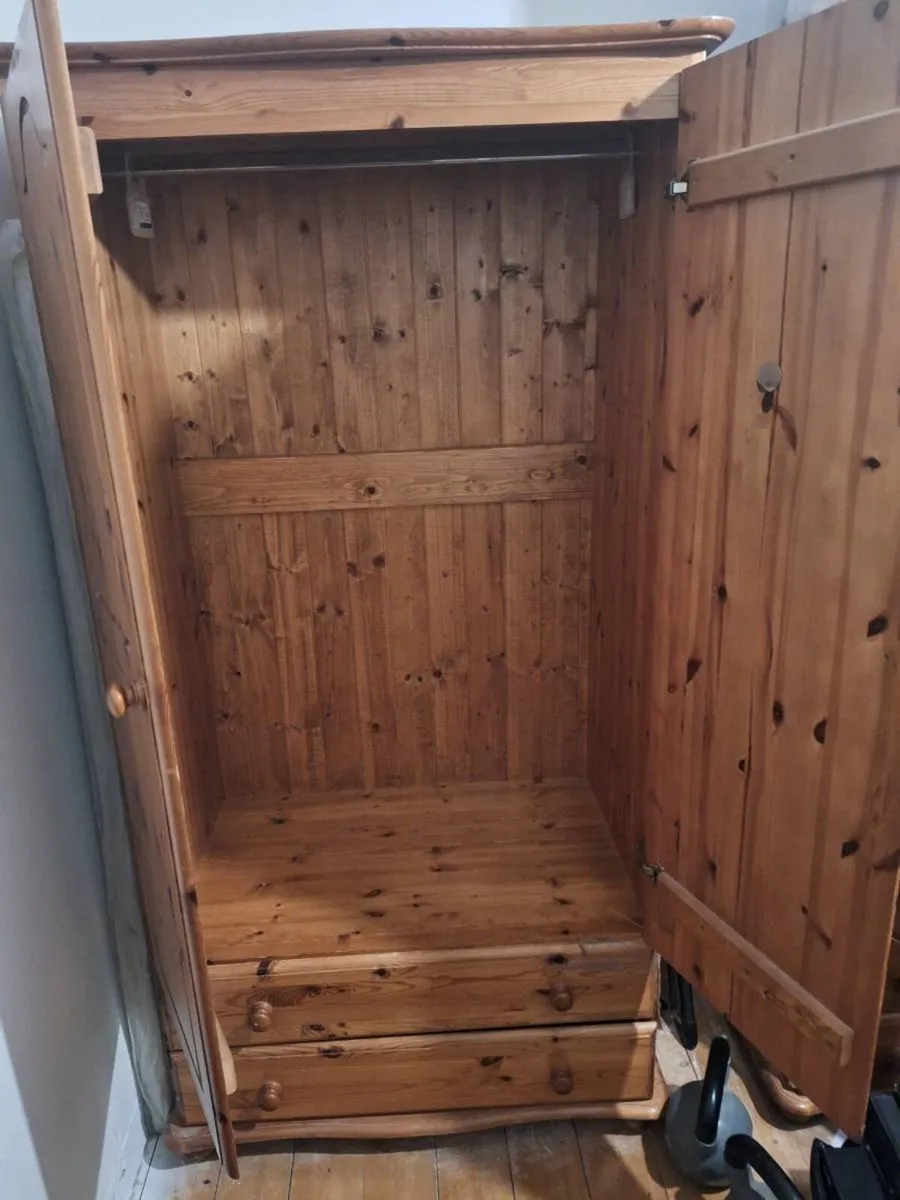 Pine wardrobe - Image 2