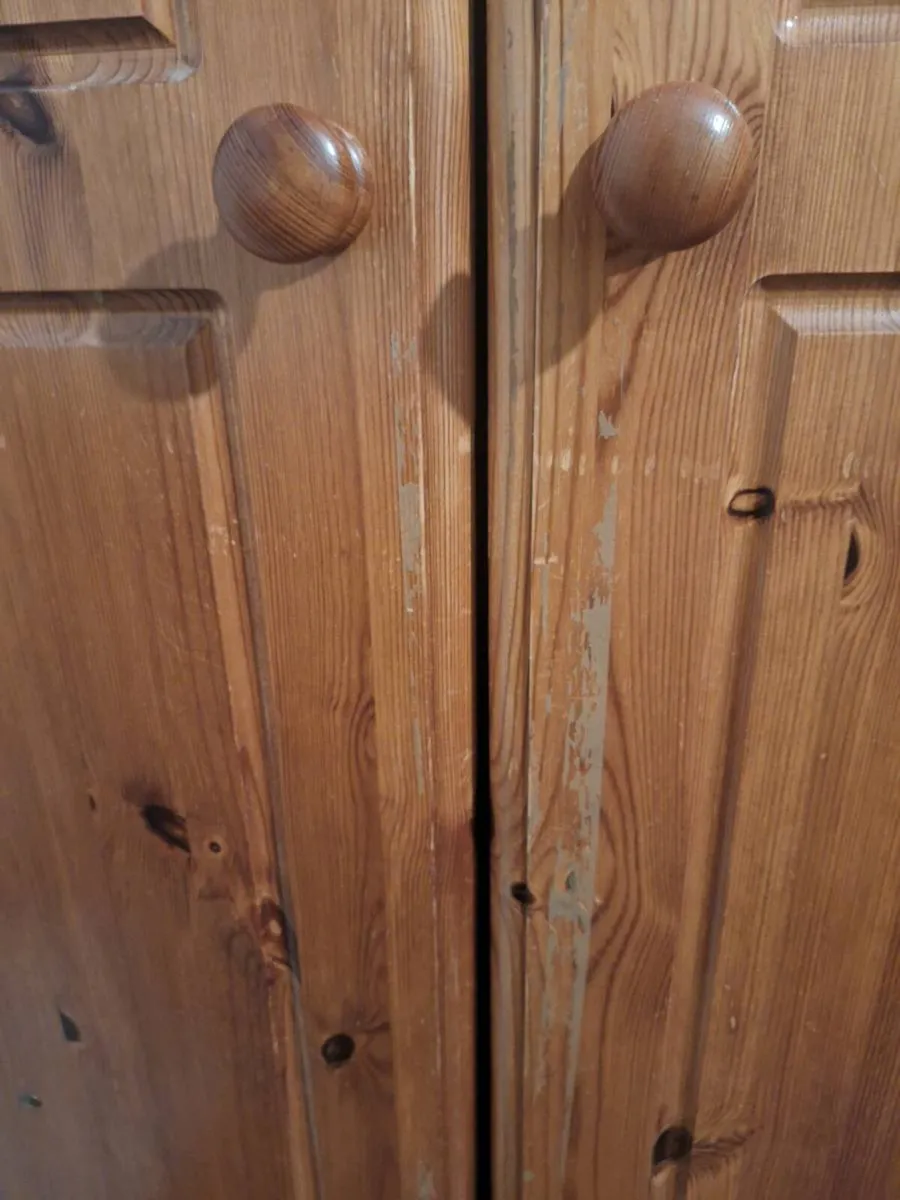 Pine wardrobe - Image 4