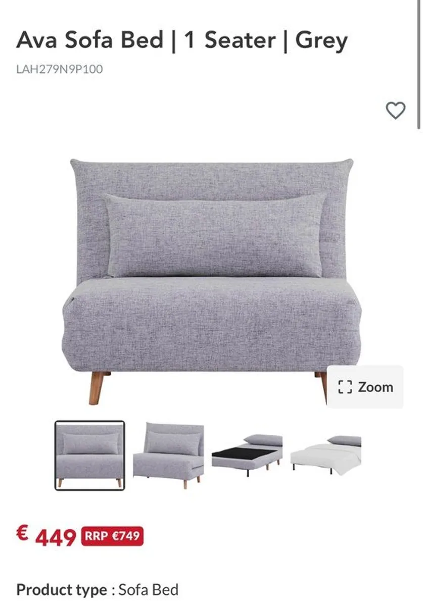 Sofa bed - Image 3