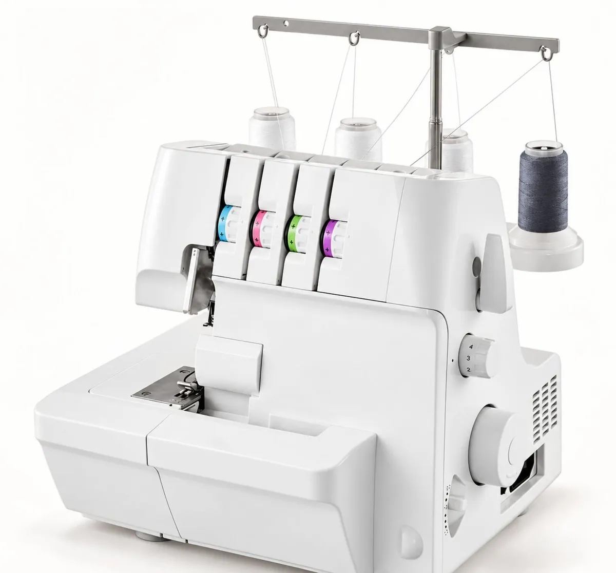 2 3 4 Thread Overlocker Sewing Machine with Differ - Image 2