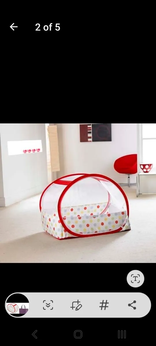 Baby pop up tent - Image 2