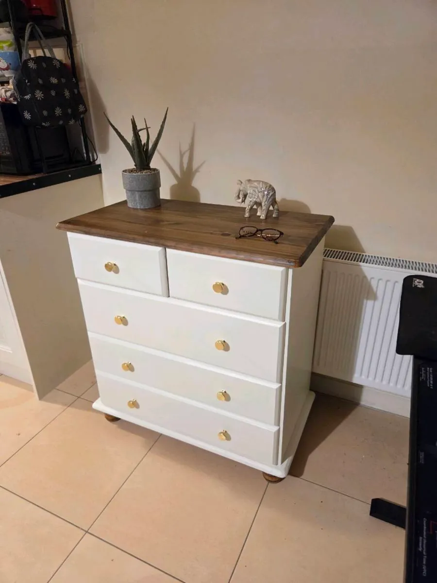 Solid Wood Chest of Drawers - Image 3