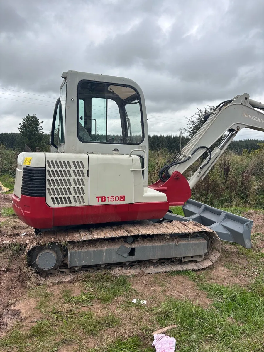 Takeuchi TB150C 5-Ton Excavator - Image 4