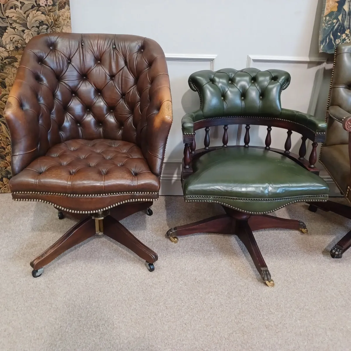 Captain's desk chairs - Image 4