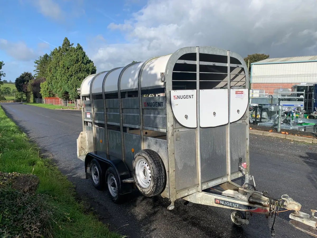 22 Nugent 10x5 Cattle Trailer - Image 4
