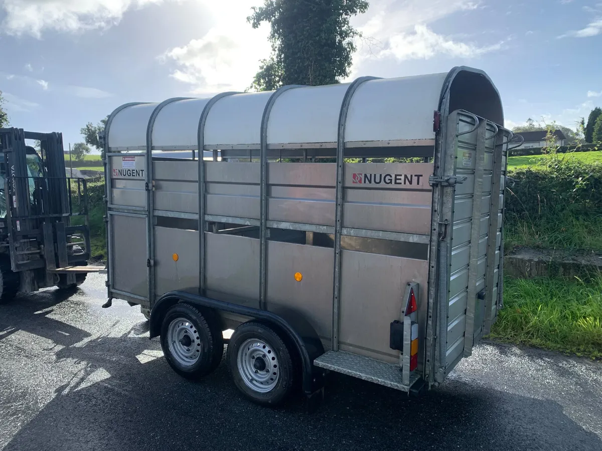 22 Nugent 10x5 Cattle Trailer - Image 2