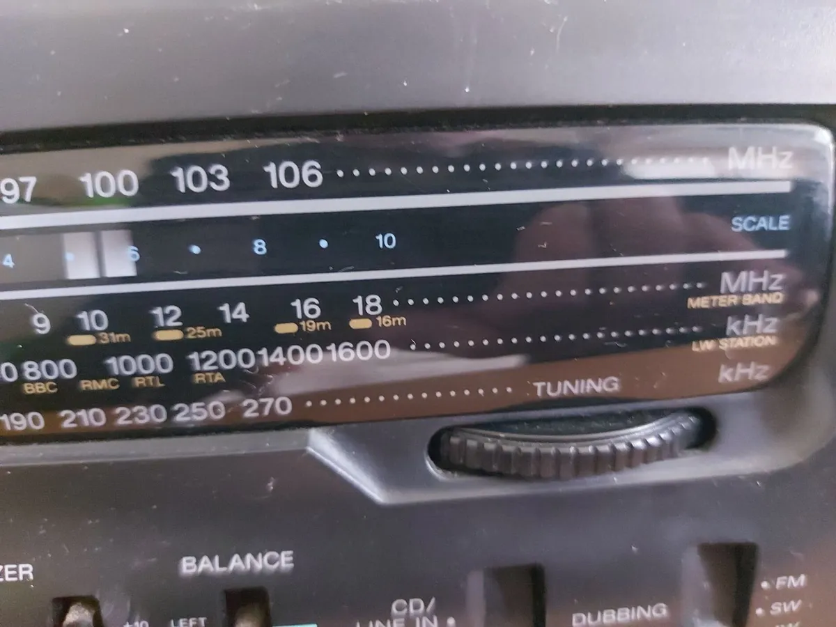 SONY Radio Cassette-Corder Model CFS-W455L - Image 3