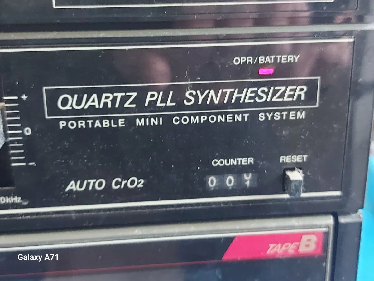 SANYO Portable Stereo System, Model No. C36L - Image 2