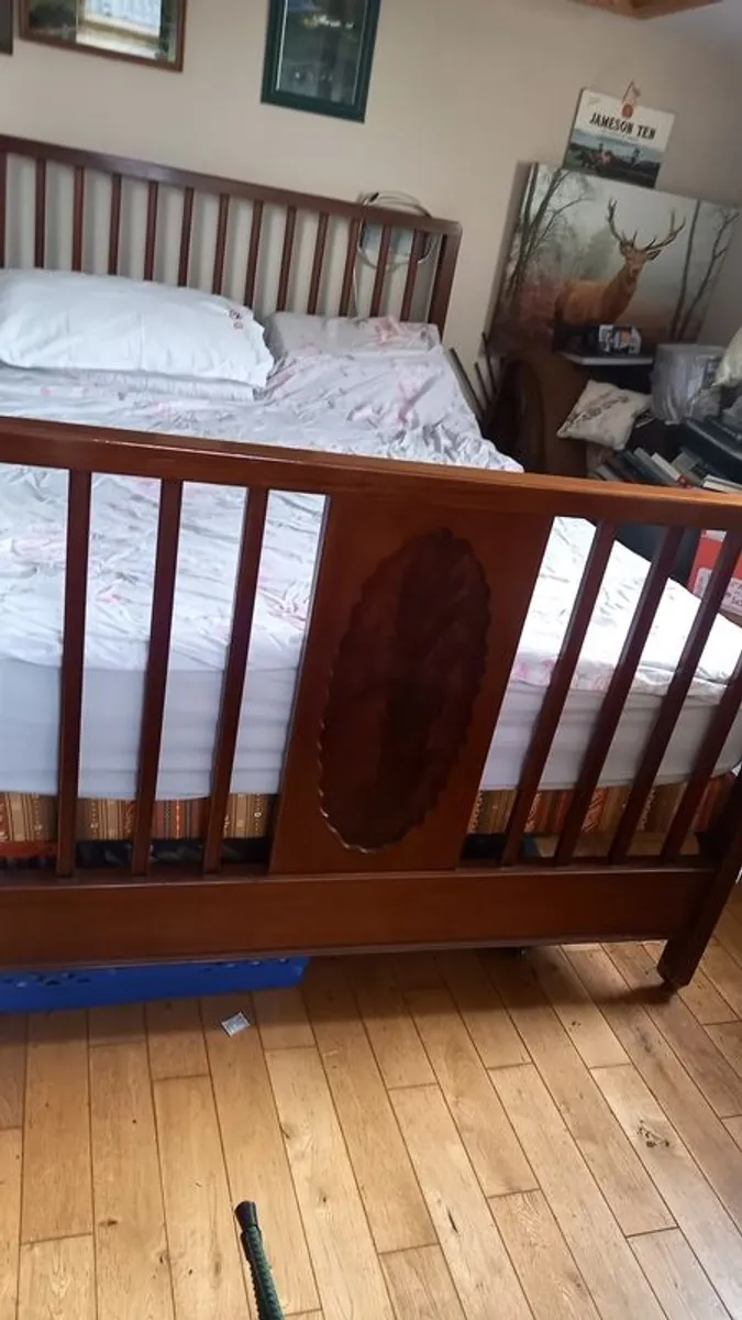 Antique Double bed - Image 1