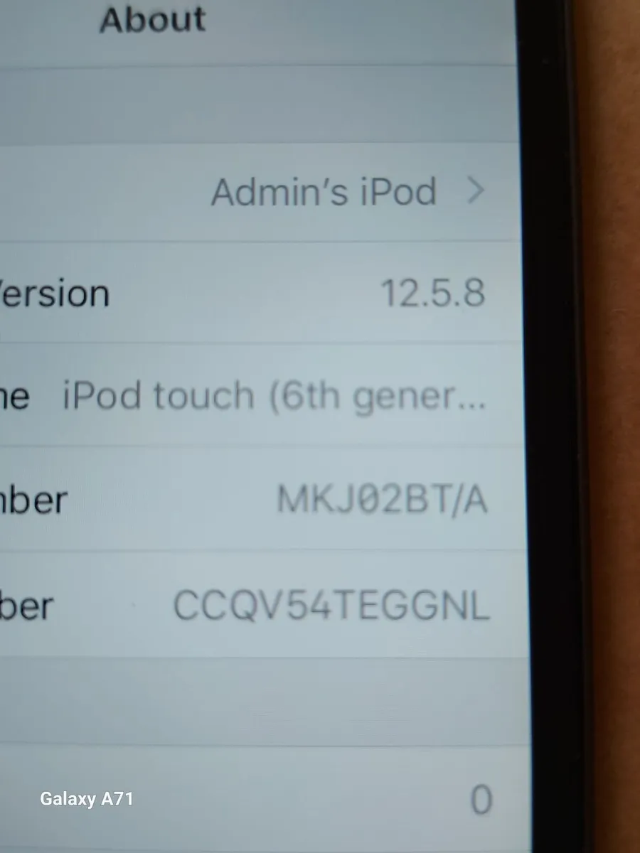 Apple Ipod Touch 6th Generation, 32 GB, Excellent - Image 3