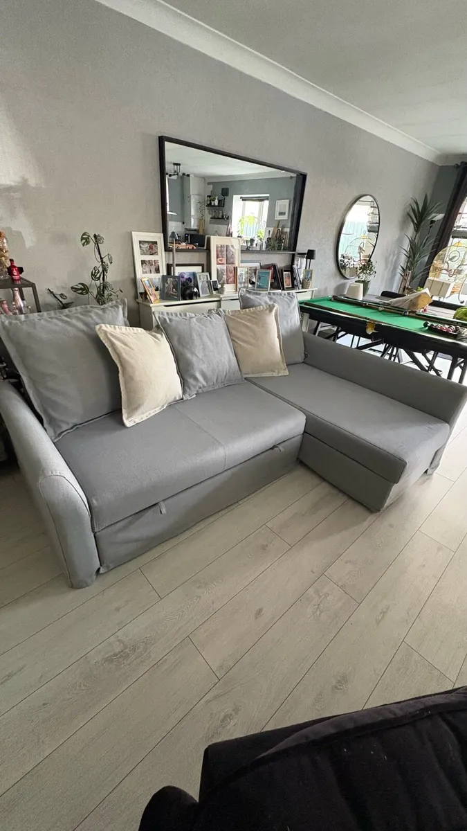 IKEA sofa bed with storage - Image 1
