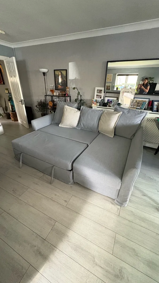 IKEA sofa bed with storage - Image 3