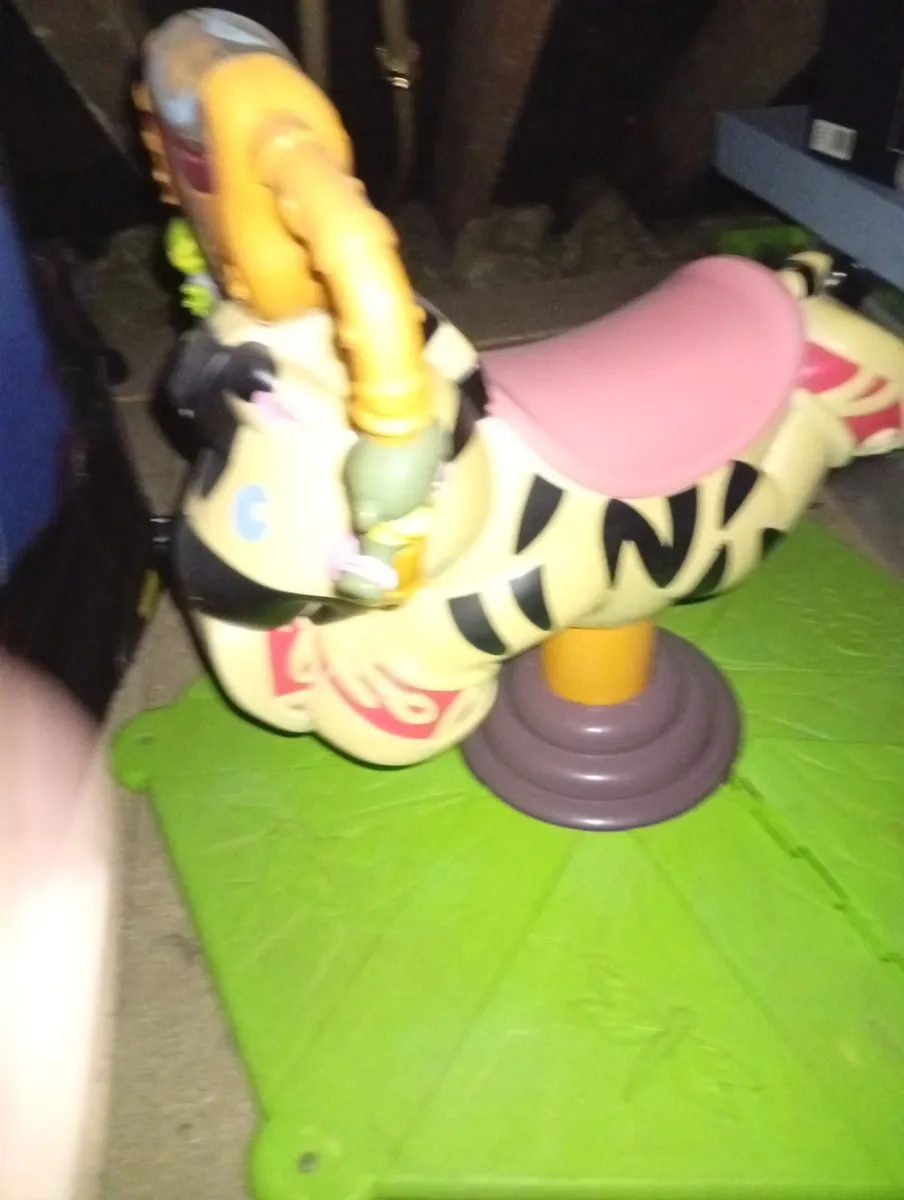 Fisher Price rocking Zebra - Image 2