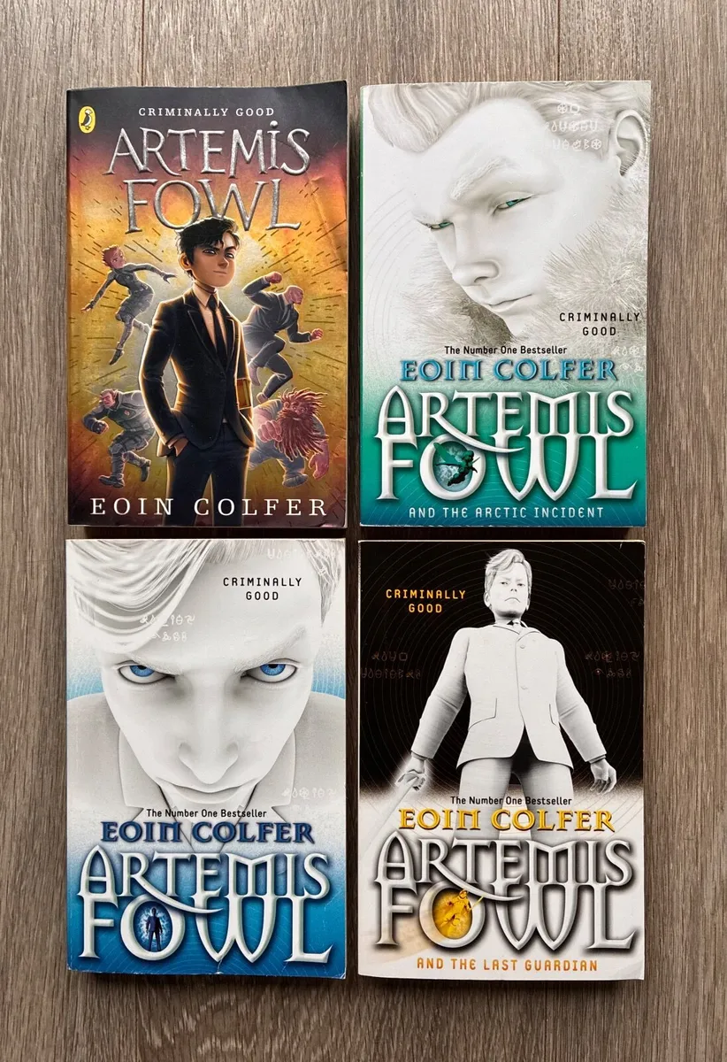Artemis Fowl Paperback Book Bundle - 4 Books (Eoin