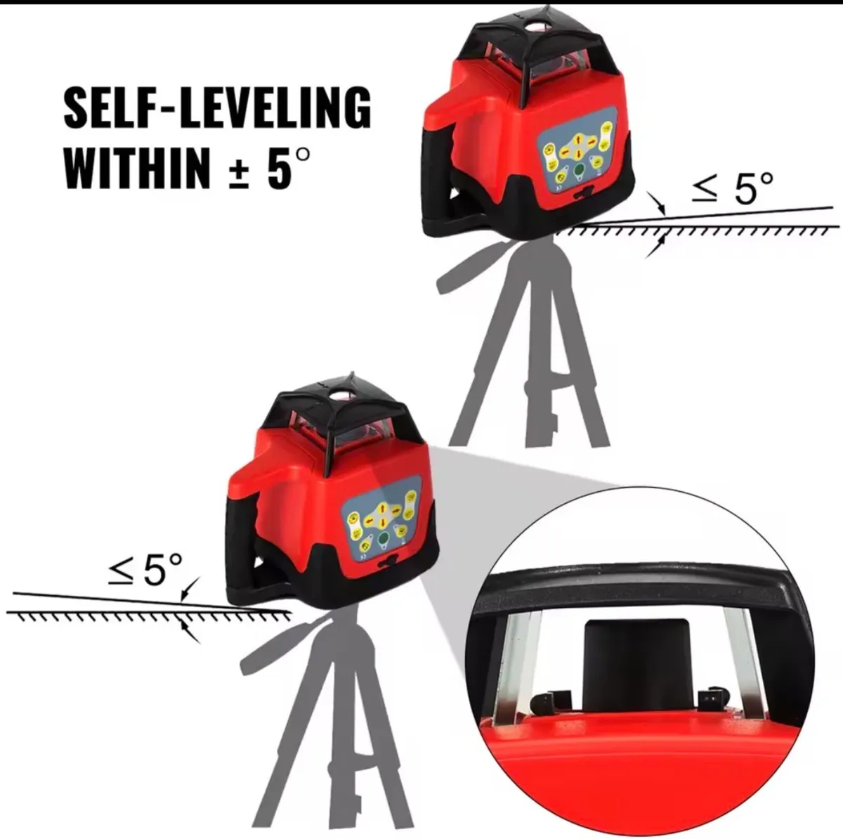 360 Rotary Laser Level kit NEW - Image 3