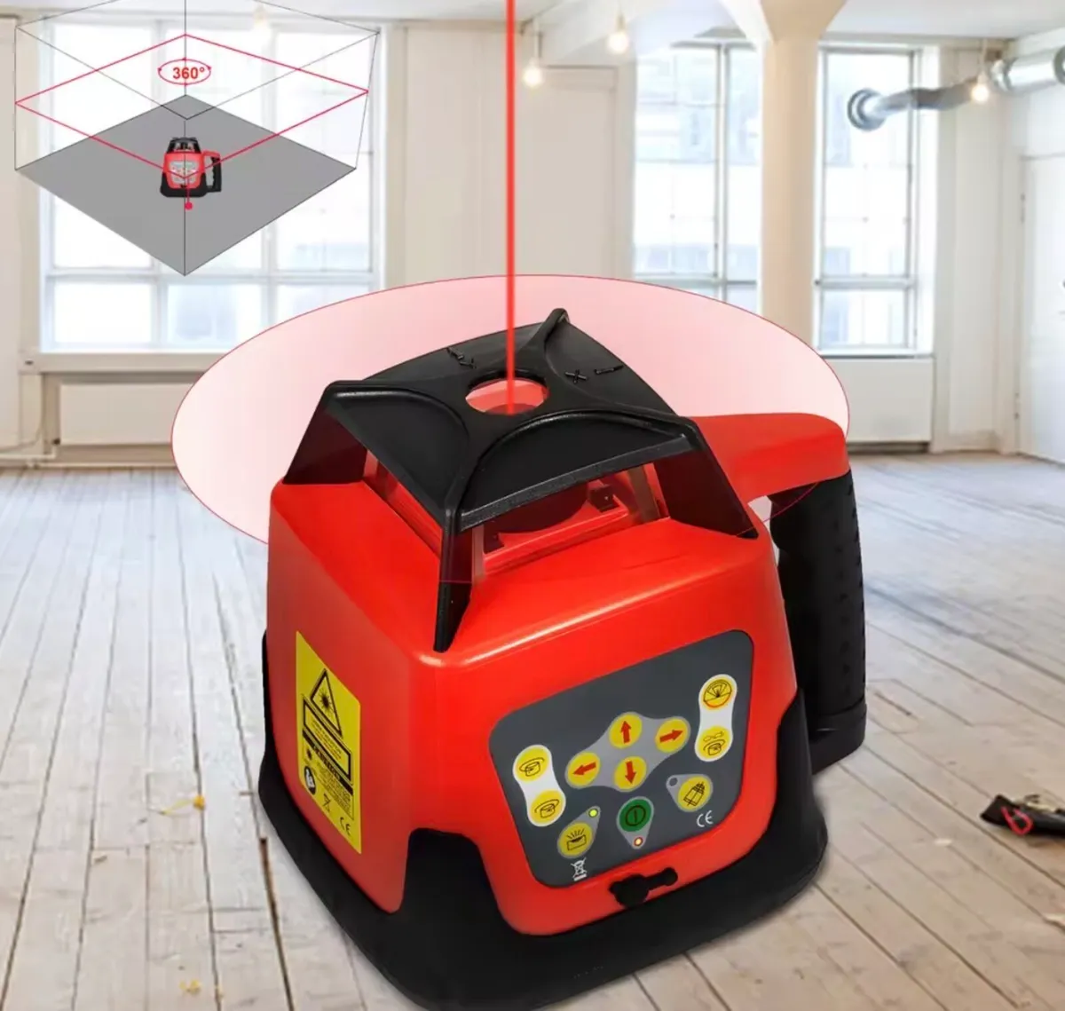 360 Rotary Laser Level kit NEW - Image 4
