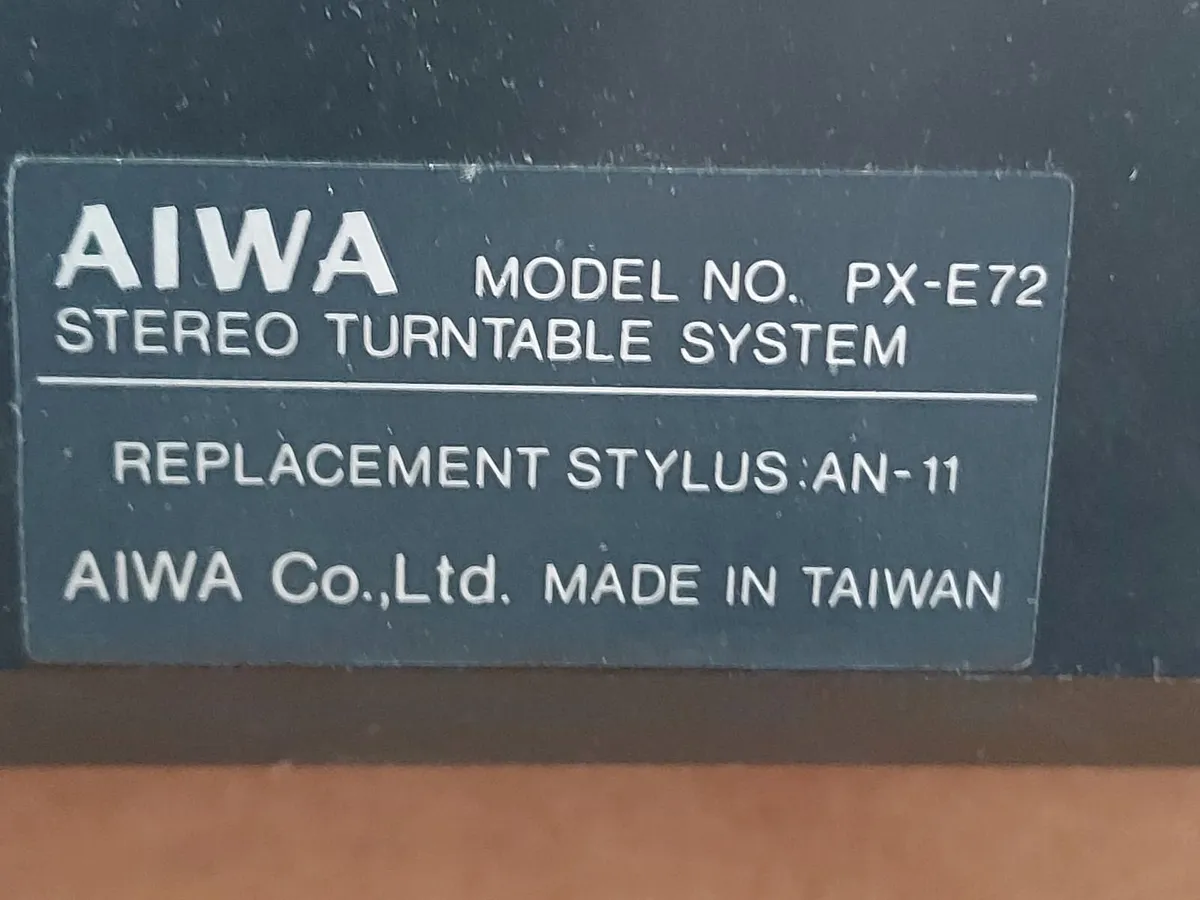 AIWA 70 Series, Stereo HIFI, Model No CX-72K - Image 4