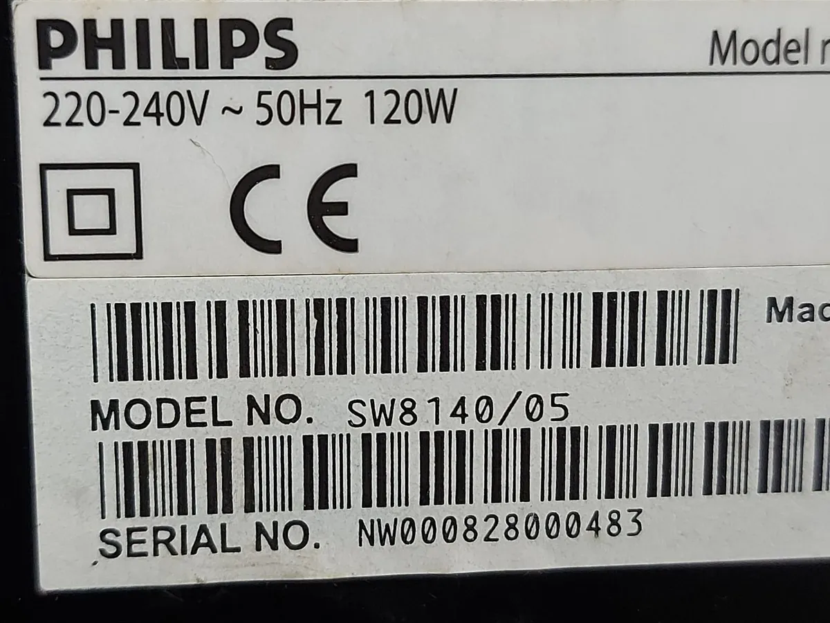 PHILIPS Subwoofer Model SW8140-05 - Image 4