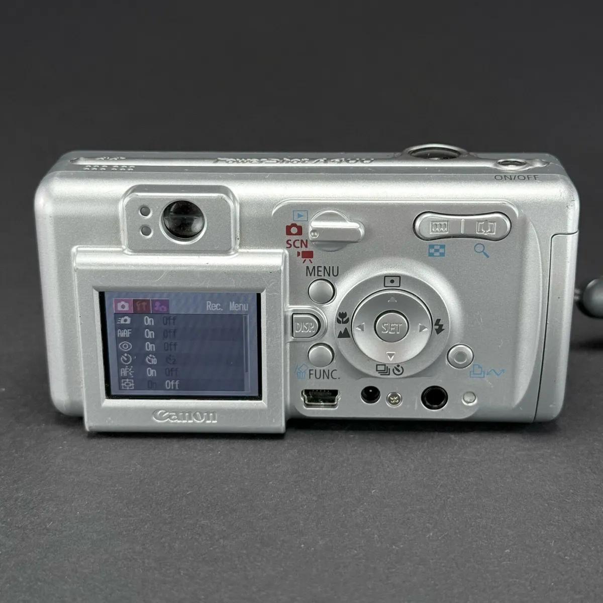 Canon PowerShot A400 digital compact camera - Image 4