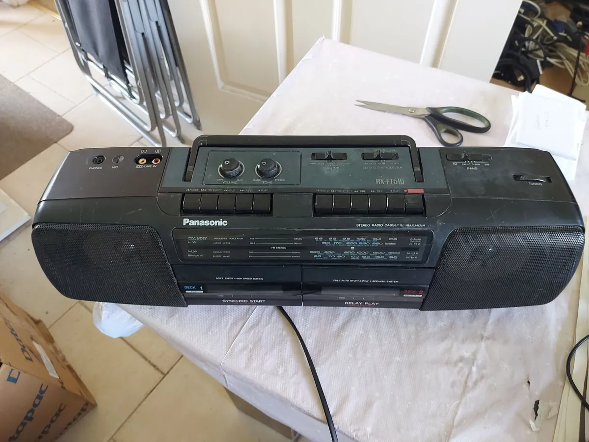 Panasonic Portable Stereo, Model RX-FT510 - Image 3