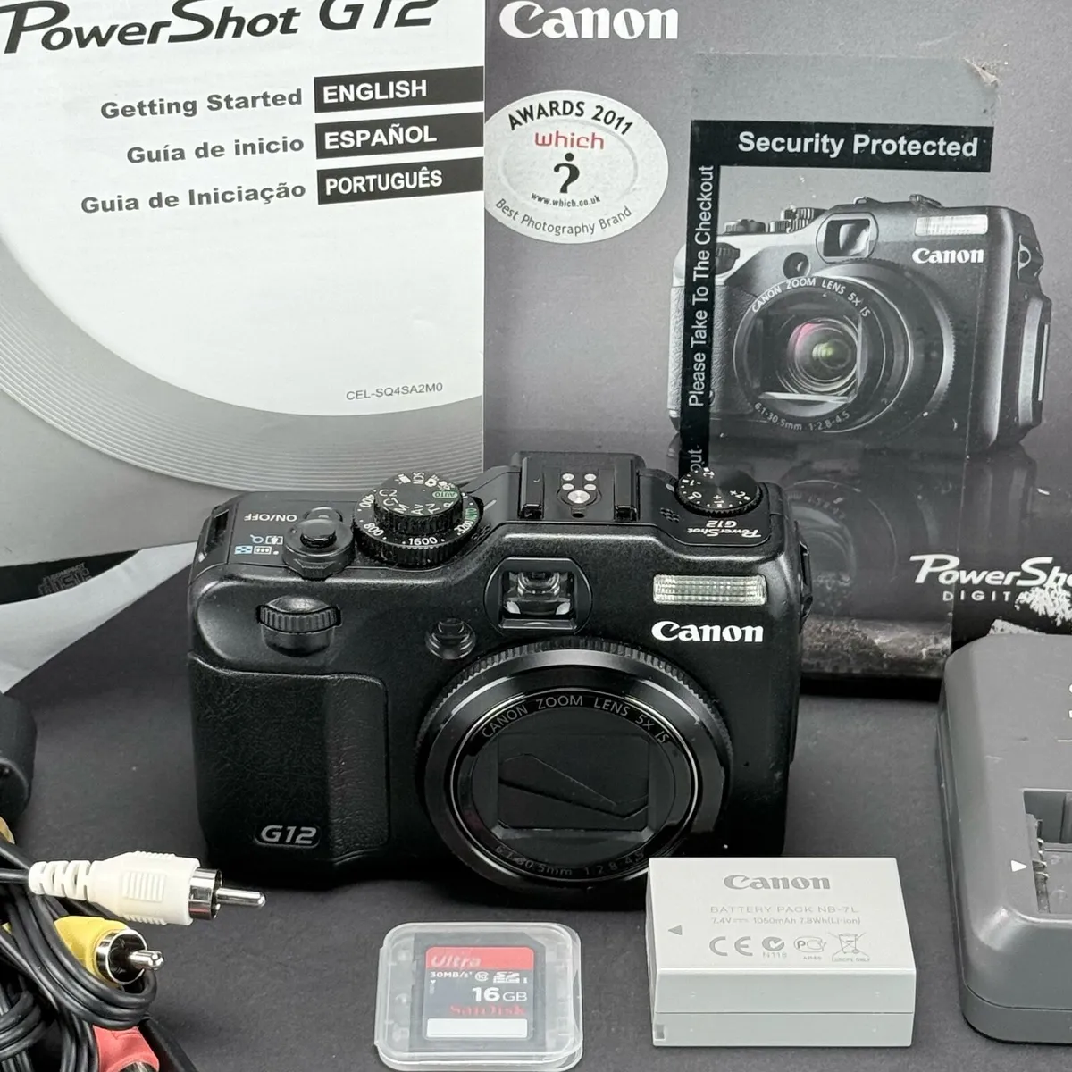 Canon PowerShot G12 compact digital camera - Image 1