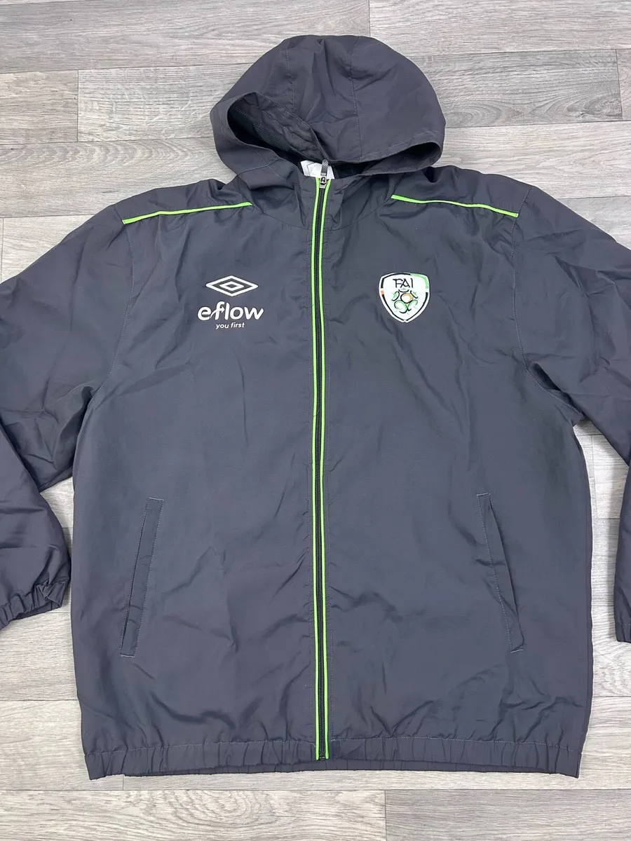 Vintage Umbro Ireland Football Jacket Mens Large - Image 2