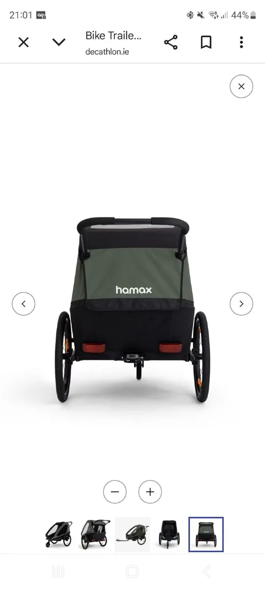 Hamax bike trailor / buggy - Image 3