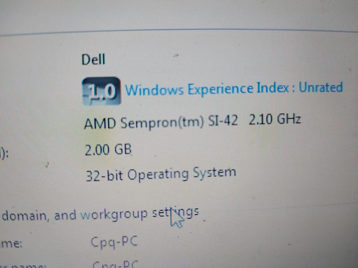 Compaq Presario CQ60-218EA 15.6 Laptop - Image 3