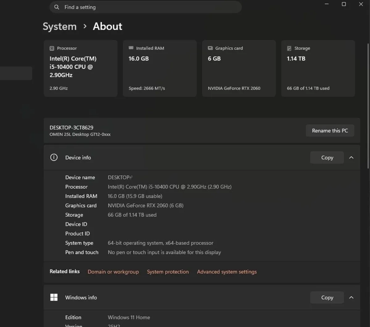 Gaming Pc | Intel I5 10th + RTX 2060 6Gb + 16Gb - Image 3