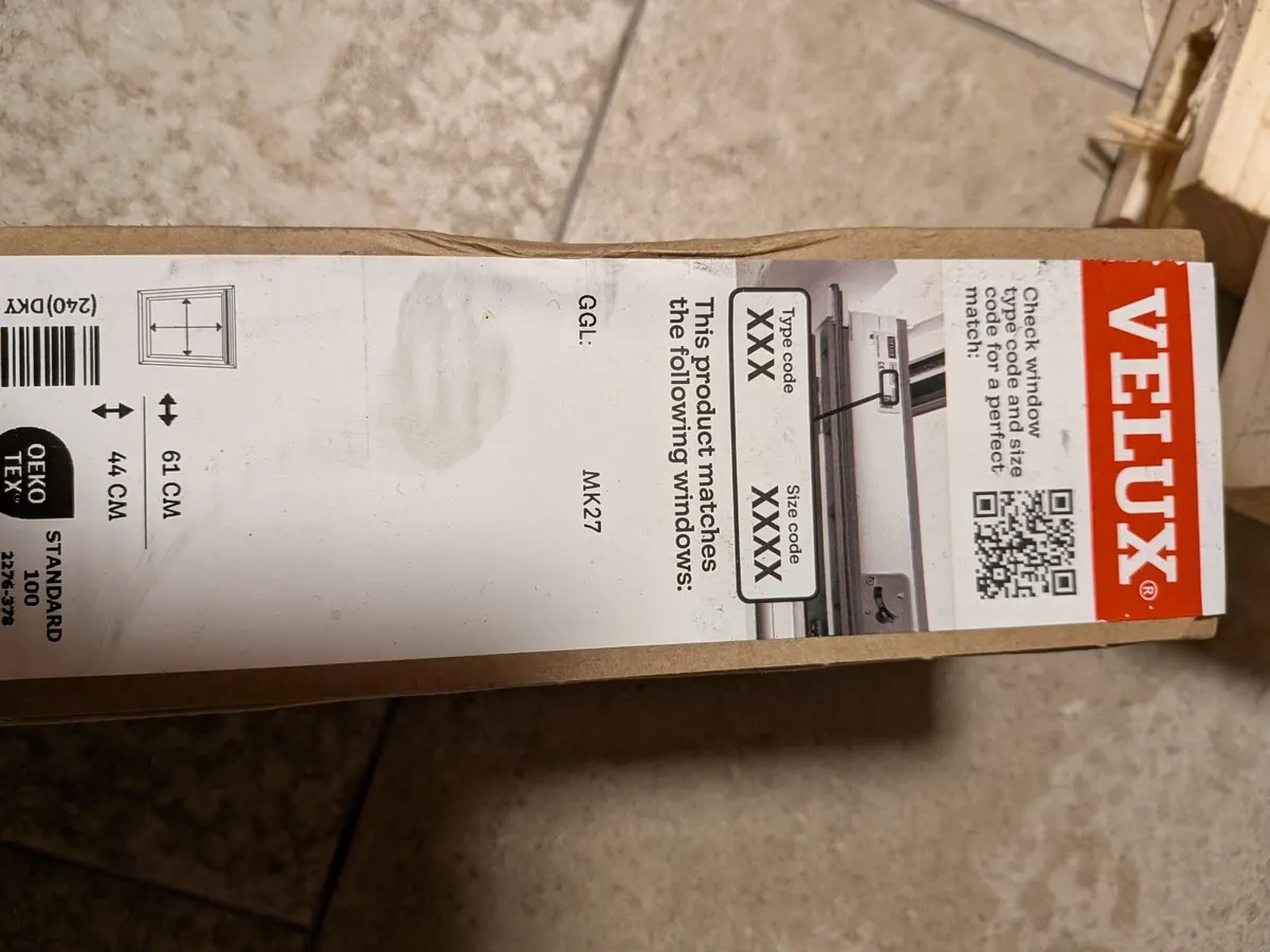 Velux black out blind - brand new - GGL MK27 - Image 2