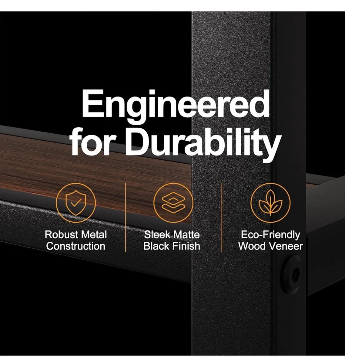Single Floating Metal Bed Frame with LED Lights St - Image 3
