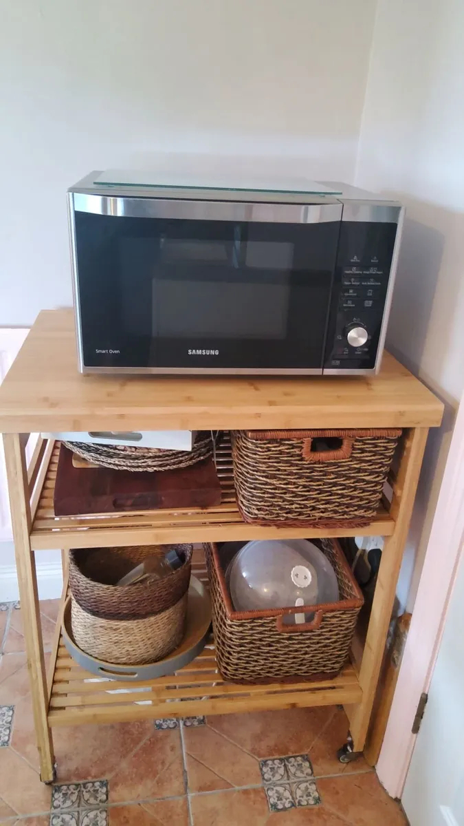 Bamboo Kitchen Trolley