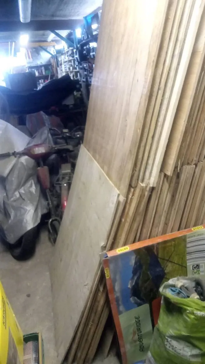 Used plywood