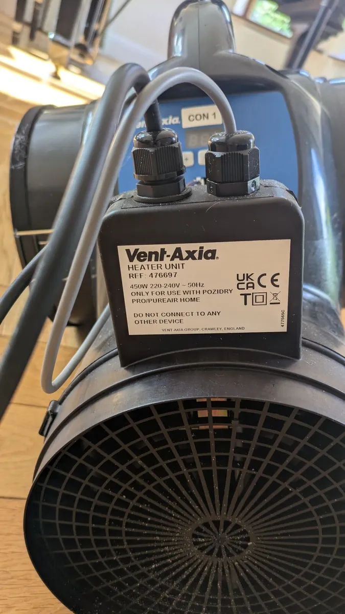 Vent Axia Pozidry Pro with Heater - PIV - Image 1