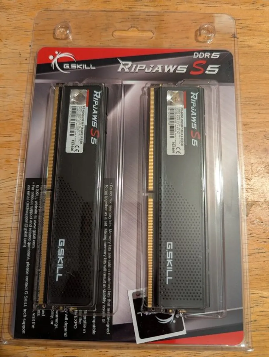 DDR5 32GB G.Skill RipJaws S5 Series - Image 1