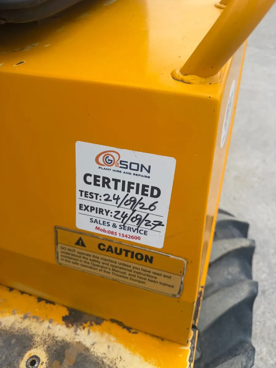 Thwaites 1T dumper - Image 3