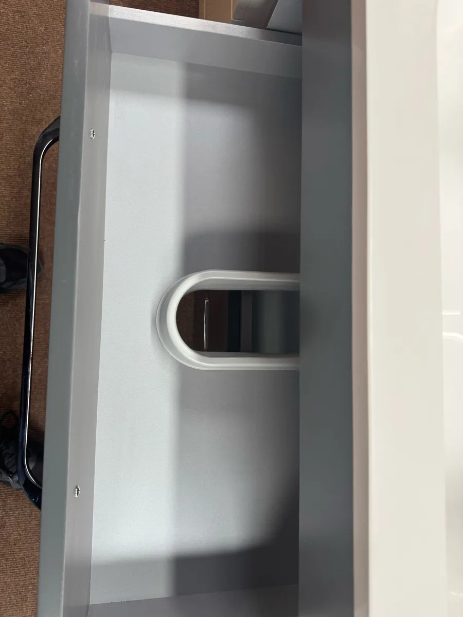 Brand New 800mm Grey Vanity , Basin & Tap - Image 3