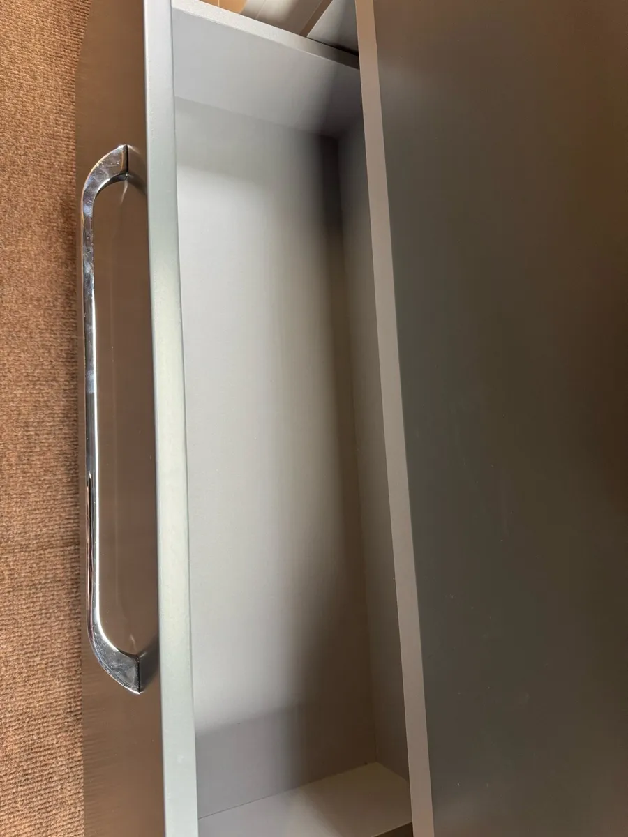 Brand New 800mm Grey Vanity , Basin & Tap - Image 4