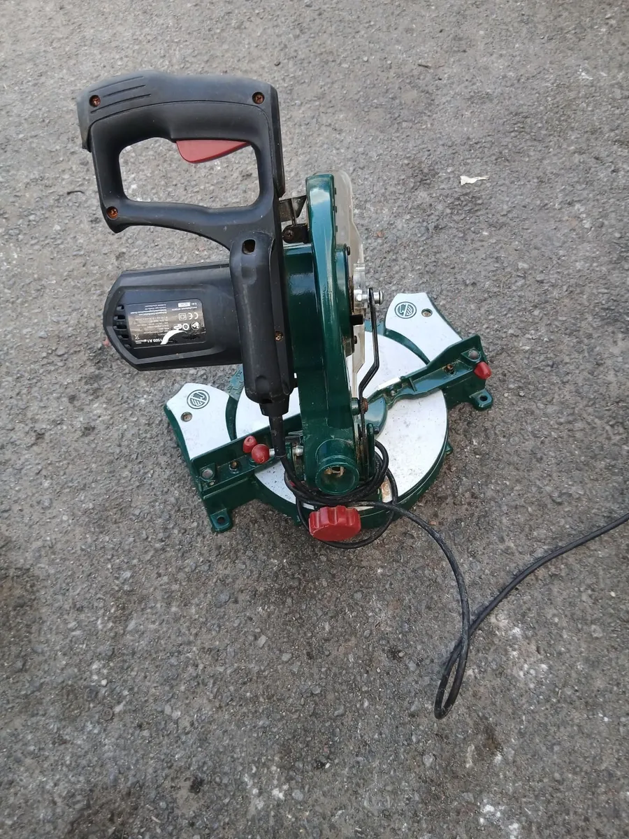 Chop saw working perfect read about add - Image 1