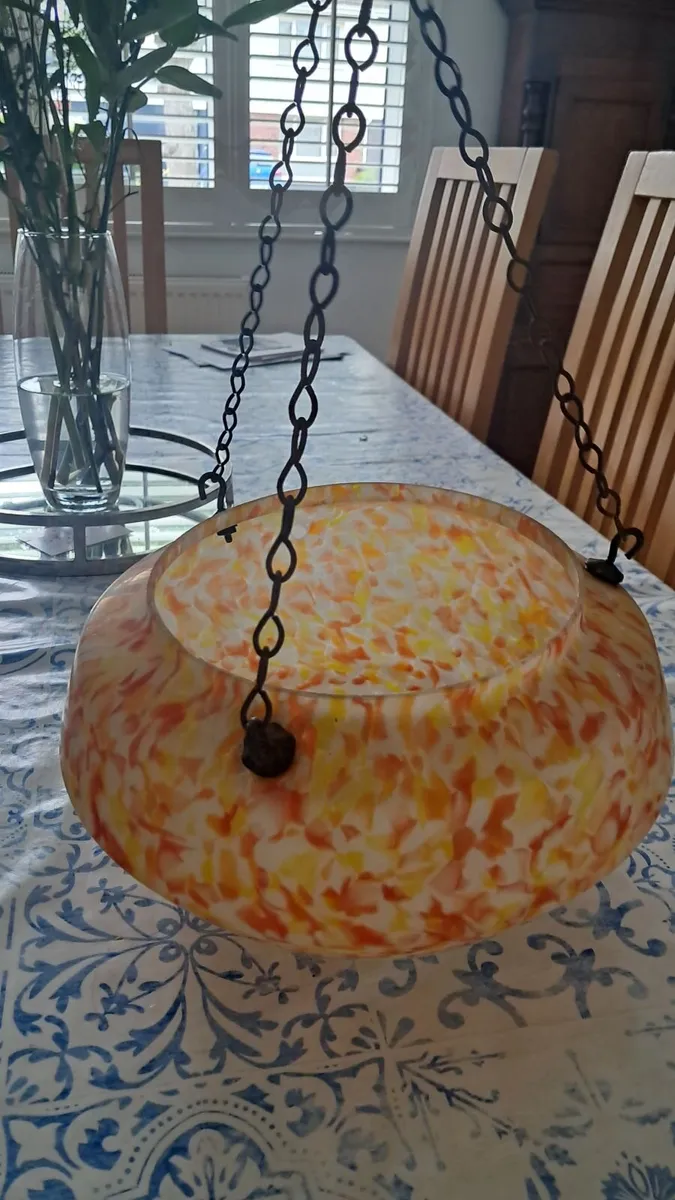 Vintage flycatcher light shade - Image 1