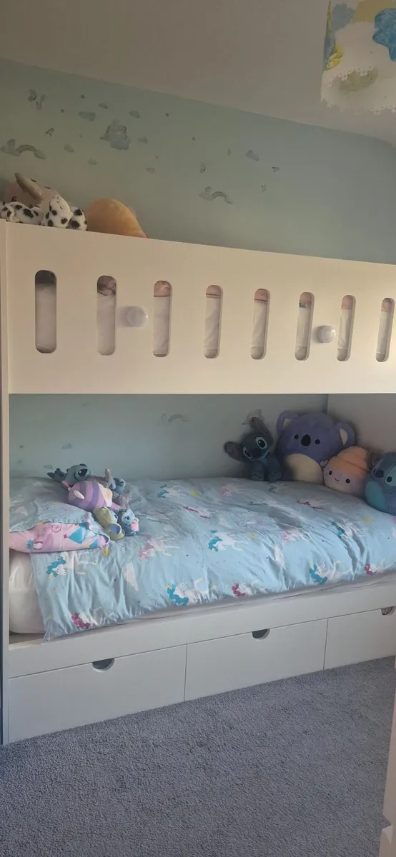 Bunk beds with storage stairs - Image 4